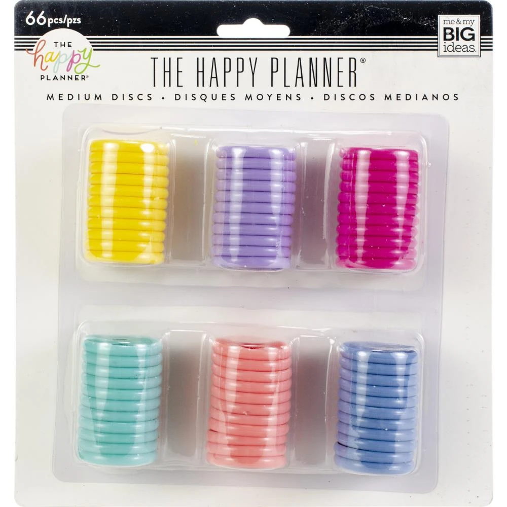 Happy Planner Medium Disc Value Pack 66/Pkg 3 Happy Planner Medium Disc Value Pack 66/Pkg