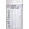 Tim Holtz Acrylic Stamping Grid Blocks 9/Pkg -Bürobedarf Verkauf 0001830806