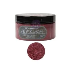 Finnabair Art Extravagance Jewel Texture Paste - Precious Rubies