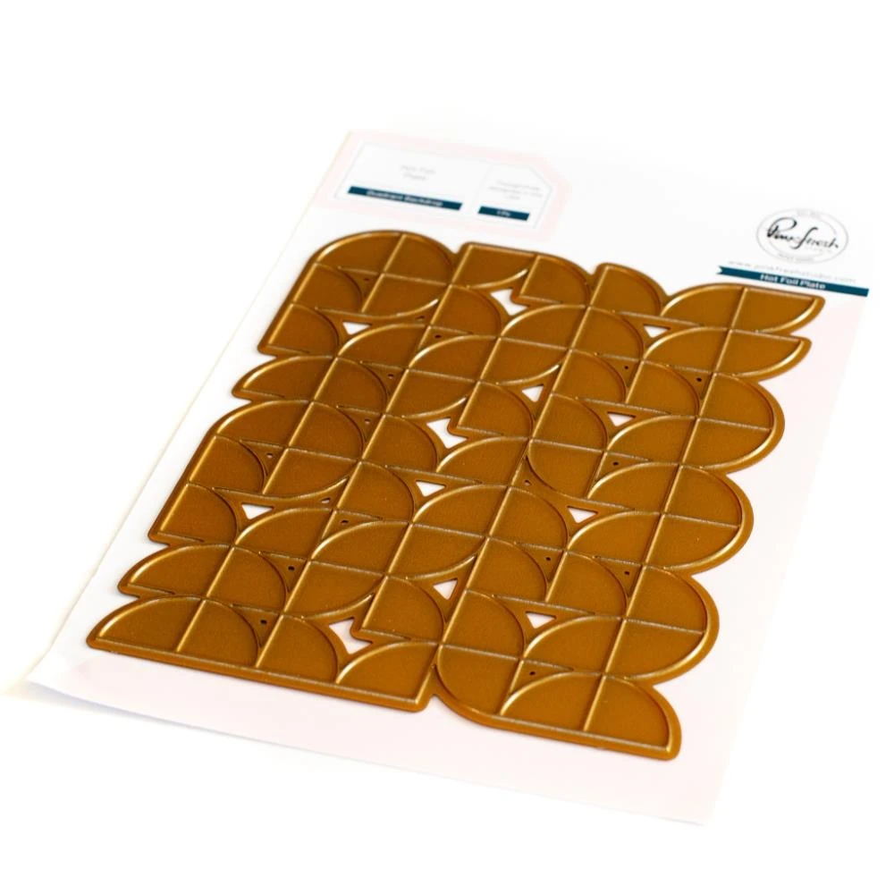 Pinkfresh Studio Hot Foil Plate - Quadrant Backdrop 3 Pinkfresh Studio Hot Foil Plate - Quadrant Backdrop