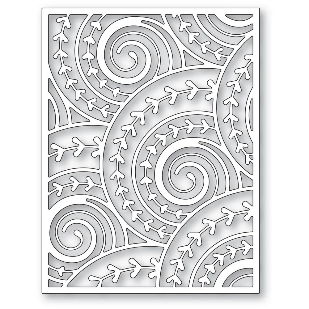Memory Box Dies - Curlicue Plate 3 Memory Box Dies - Curlicue Plate