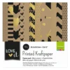 Vaessen Creative • Love It Kraft Paper 30,5x30,5cm -Bürobedarf Verkauf 200106 002 01 7590