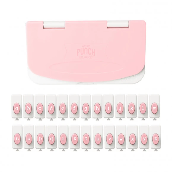 We R Memory Keepers • Word Punch Board Lowercase 3 We R Memory Keepers • Word Punch Board Lowercase