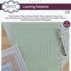 Creative Expressions Layering Template 6 In X 6 In 1 Creative Expressions Layering Template 6 In X 6 In -Bürobedarf Verkauf celt002 layering template 6 x 6
