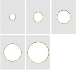 Couture Creations Cut, Foil And Emboss Nesting Negative Circles Dies