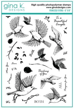 Gina K Designs - STAMPS- Fearless Flyers