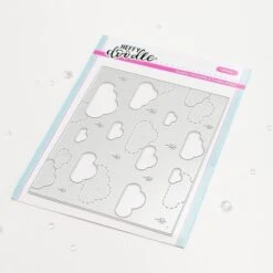 Heffy Doodle - Sky High Cloud Backdrop Die
