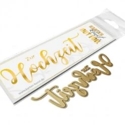 Karten-Kunst Hot Foil Plate - Riesige Hochzeit