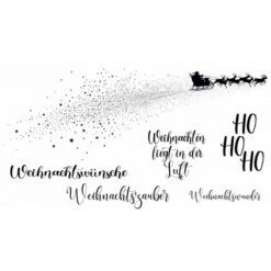 Memories4you Stempel (Slimline) "Zauber Der Weihnacht"