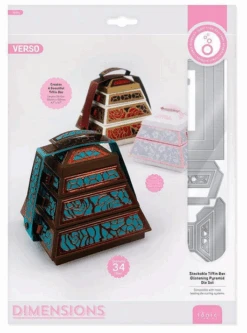 Tonic Studios - Stackable Tiffin Box - Glistening Pyramid Die Set