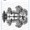 Whimsy Stamps - Reflections Trees Rubber Cling Stamp -Bürobedarf Verkauf screenshot2022 10 10130645