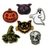 Sizzix - Thinlits Die Set 12PK Retro Halloween -Bürobedarf Verkauf sizzix thinlits die set 12pk retro halloween 666000 tim holtz 08 326222 de g