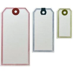 Sizzix Thinlits Die Set 6PK - Framed Tags 666065 Tim Holtz