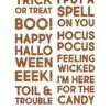 Sizzix - Thinlits Die Set 9PK Bold Text Halloween -Bürobedarf Verkauf sizzix thinlits die set 9pk bold text halloween 665995 tim holtz 326220 de g