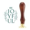Spellbinders - Be Joyful Wax Seal Stamp -Bürobedarf Verkauf spellbinders be joyful wax seal stamp ws 090