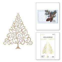 Spellbinders Flourished Tree Glimmer Hot Foil Plate
