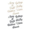 Spellbinders - Merry Glimmer Sentiments Glimmer Hot Foil Plate & Die 2 Spellbinders - Merry Glimmer Sentiments Glimmer Hot Foil Plate & Die -Bürobedarf Verkauf spellbinders merry glimmer sentiments glimmer hot
