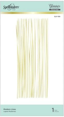 Spellbinders Modern Lines Hot Foil Plate