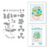 Spellbinders - Stylish Oval Hello You Floral Etched Dies -Bürobedarf Verkauf spellbinders stylish oval hello you floral etched