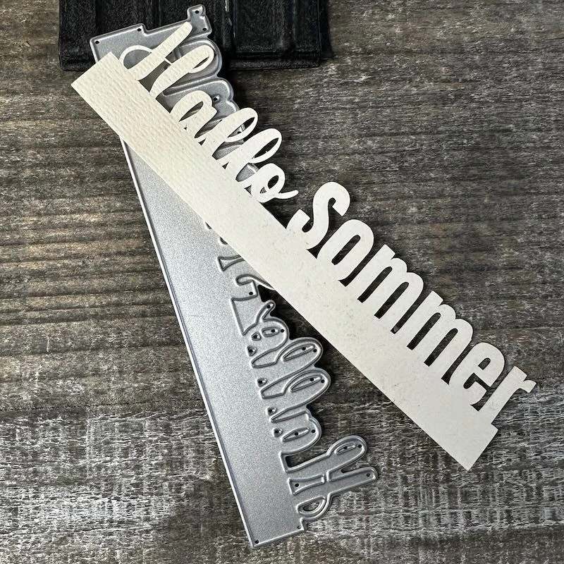 Farb Ton - Stanze "Hallo Sommer" (76) 4 Farb Ton - Stanze "Hallo Sommer" (76) – Bild 2