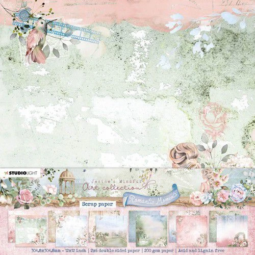 Studio Light Paper Set Romantic Moments Nr.32 3 Studio Light Paper Set Romantic Moments Nr.32
