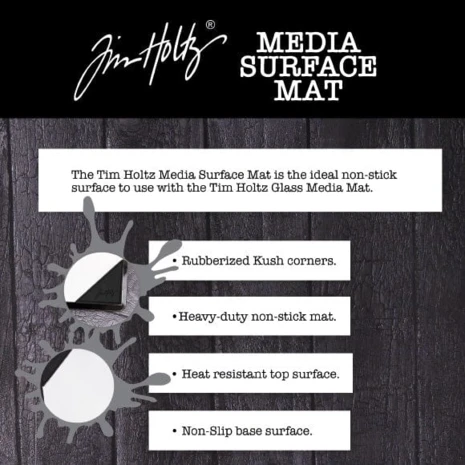 Tonic Studios Tools - Tim Holtz Media Surface Mat 5 Tonic Studios Tools - Tim Holtz Media Surface Mat – Bild 3